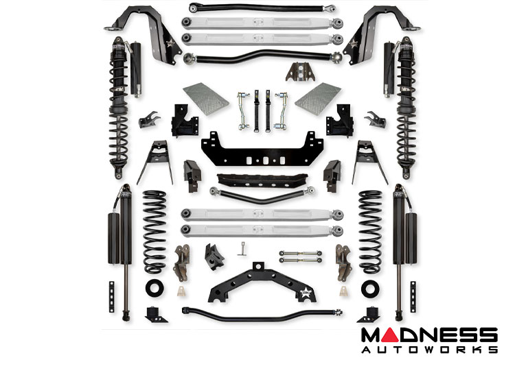 Jeep Wrangler JL Lift Kit - 3.5" - X Factor X2 (Pro Elite) Long-Arm - 4DR Diesel - Comp System Stage 1